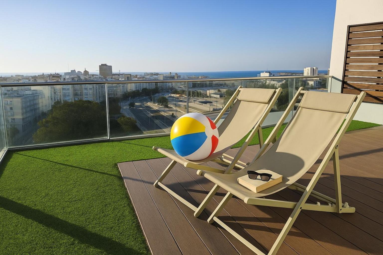 Apartamento Skyline - Penthouse With 50M2 Private Terrace And Stunning Views Cádiz Exterior foto